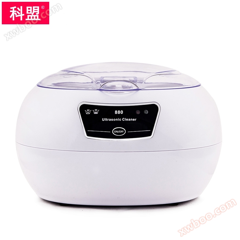 KYON KM-880 Ultrasonic tsabtace na'ura Mini gida kayan ado tabarau tsabtace